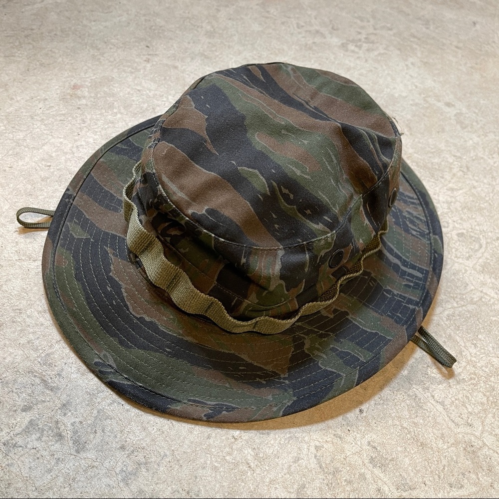 Tiger Camo Boonie Bucket Hat